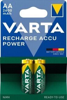 Varta Recharge Accu Power AA 2600 mAh 2'li Kalem Pil kullananlar yorumlar